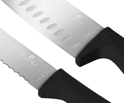 Berlingerhaus Sada nožů nerez 6 ks Matte Black Collection