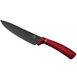 Berlingerhaus Sada nožů s magnetickým držákem 6 ks Burgundy Metallic Line