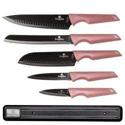 Berlingerhaus Sada nožů s magnetickým držákem 6 ks I-Rose Edition-KOPIE Berlingerhaus Sada nožů s magnetickým držákem 6 ks I-Rose Edition-KOPIE