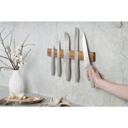Berlingerhaus Sada nožů s magnetickým držákem z akátového dřeva 6 ks Sahara Collection