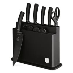 Berlingerhaus Sada nožů s nepřilnavým povrchem 11 ks ve stojanu Matte Black Collection Berlingerhaus Sada nožů s nepřilnavým povrchem 11 ks ve stojanu Matte Black Collection