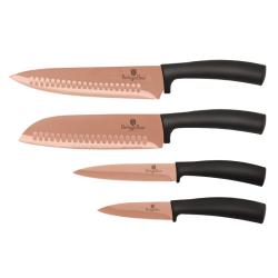 Berlingerhaus Sada nožů s nepřilnavým povrchem 4 ks Rose Gold Berlingerhaus Sada nožů s nepřilnavým povrchem 4 ks Rose Gold