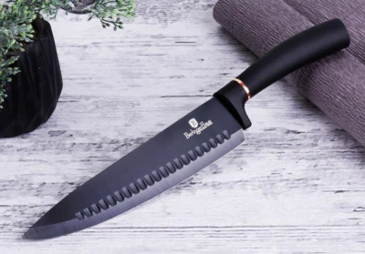 Berlingerhaus Sada nožů s nepřilnavým povrchem 6 ks Black Rose Collection