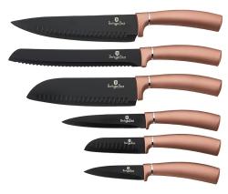 Berlingerhaus Sada nožů s nepřilnavým povrchem 6 ks Rosegold Metallic Line Berlingerhaus Sada nožů s nepřilnavým povrchem 6 ks Rosegold Metallic Line