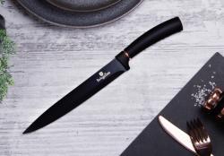 Berlingerhaus Sada nožů s nepřilnavým povrchem + prkénko 6 ks Black Rose Collection