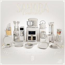 Berlingerhaus Sada nožů s prkénkem 6 ks Sahara Collection