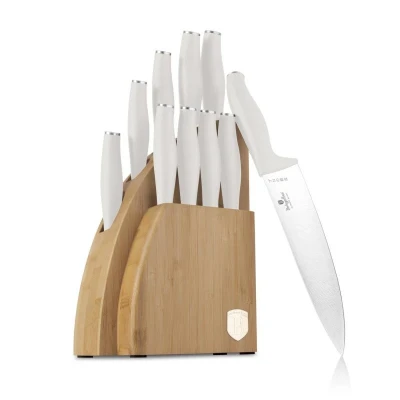 Berlingerhaus Sada nožů se stojanem BAMBOO 10 ks Leonardo Collection (VÝPRODEJ)