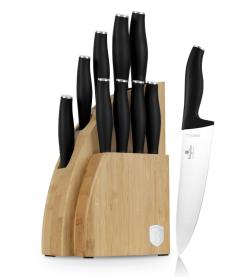 Berlingerhaus Sada nožů se stojanem BAMBOO 10 ks Matte Black Collection Berlingerhaus Sada nožů se stojanem BAMBOO 10 ks Matte Black Collection
