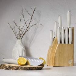 Berlingerhaus Sada nožů se stojanem BAMBOO 10 ks Leonardo Collection