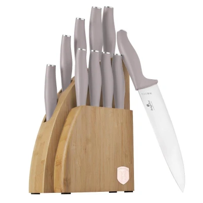 Berlingerhaus Sada nožů se stojanem BAMBOO 10 ks Taupe Collection Berlingerhaus Sada nožů se stojanem BAMBOO 10 ks Taupe Collection