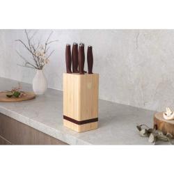 Berlingerhaus Sada nožů se stojanem BAMBOO 6 ks Leonardo Collection