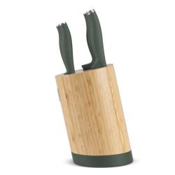 Berlingerhaus Sada nožů se stojanem BAMBOO 6 ks Matte Green Collection