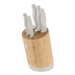 Berlingerhaus Sada nožů se stojanem BAMBOO 6 ks Sahara Collection