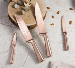 Berlingerhaus Sada nožů se stojanem z akátového dřeva 6 ks Taupe Collection