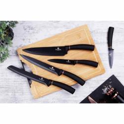 Berlingerhaus Sada nožů ve stojanu 8 ks Black Rose Collection