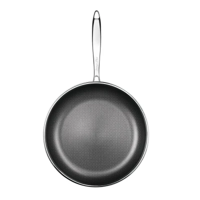 Berlingerhaus Sada pánví s 3D nepřilnavým povrchem 2 ks 24 / 28 cm nerez Eternal Collection