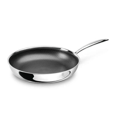 Berlingerhaus Sada pánví s 3D nepřilnavým povrchem 2 ks 24 / 28 cm nerez Eternal Collection