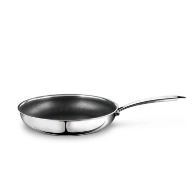 Berlingerhaus Sada pánví s 3D nepřilnavým povrchem 2 ks 24 / 28 cm nerez Eternal Collection