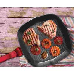 Berlingerhaus Sada pánví s mramorovým povrchem 3 ks Burgundy Metallic Line gril