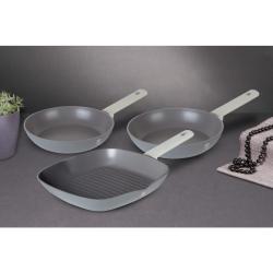 Berlingerhaus Sada pánví s titanovým povrchem 3 ks Aspen Collection