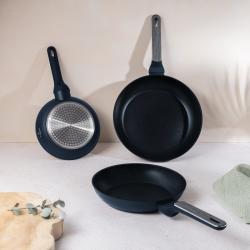 Berlingerhaus Sada pánví s titanovým povrchem 3 ks Deep Sea Collection