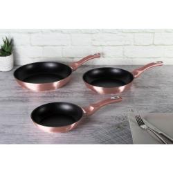 Berlingerhaus Sada pánví s titanovým povrchem 3 ks I-Rose Collection