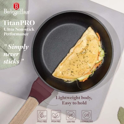 Berlingerhaus Sada pánví s titanovým povrchem 3 ks Leonardo Nordic Collection