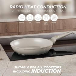 Berlingerhaus Sada pánví s titanovým povrchem 3 ks Sahara Collection