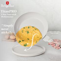 Berlingerhaus Sada pánví s titanovým povrchem 3 ks Sahara Collection