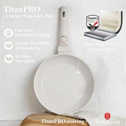 Berlingerhaus Sada pánví s titanovým povrchem 3 ks Sahara Collection