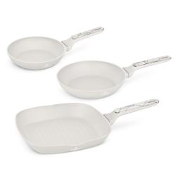 Berlingerhaus Sada pánví s titanovým povrchem 3 ks Sahara Marble Collection Berlingerhaus Sada pánví s titanovým povrchem 3 ks Sahara Marble Collection