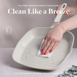 Berlingerhaus Sada pánví s titanovým povrchem 3 ks Sahara Marble Collection