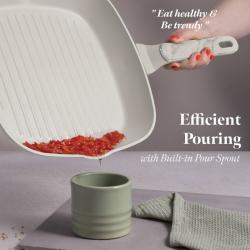 Berlingerhaus Sada pánví s titanovým povrchem 3 ks Sahara Marble Collection