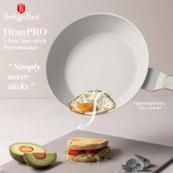 Berlingerhaus Sada pánví s titanovým povrchem 3 ks Sahara Marble Collection