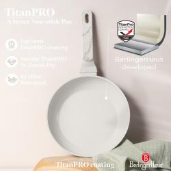 Berlingerhaus Sada pánví s titanovým povrchem 3 ks Sahara Marble Collection