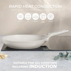 Berlingerhaus Sada pánví s titanovým povrchem 3 ks Sahara Marble Collection