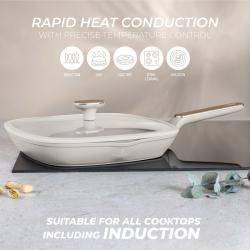 Berlingerhaus Sada pánví s titanovým povrchem 4 ks Sahara Nordic Collection