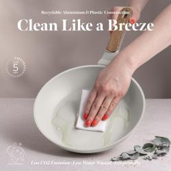 Berlingerhaus Sada pánví s titanovým povrchem 3 ks Sahara Nordic Collection