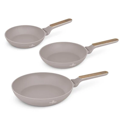 Berlingerhaus Sada pánví s titanovým povrchem 3 ks Taupe Nordic Collection