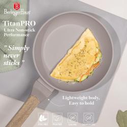 Berlingerhaus Sada pánví s titanovým povrchem 3 ks Taupe Nordic Collection