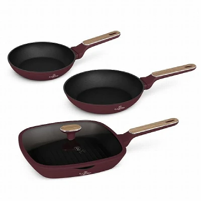 Berlingerhaus Sada pánví s titanovým povrchem 4 ks Leonardo Nordic Collection