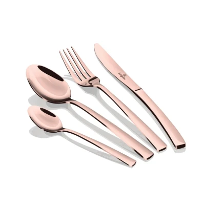Berlingerhaus Sada příborů 24 ks nerez leštěný povrch Rosegold Collection