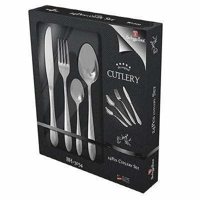 Berlingerhaus Sada příborů 24 ks nerez mirror Cutlery set