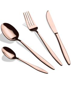 Berlingerhaus Sada příborů 24 ks Rosegold Metallic Line