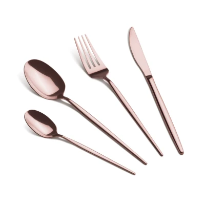 Berlingerhaus Sada příborů 24 ksRosegold Metallic Line