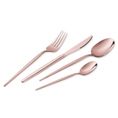 Berlingerhaus Sada příborů 24 ksRosegold Metallic Line
