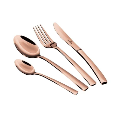 Berlingerhaus Sada příborů 24 ks Rosegold Metallic Line nerez mirror