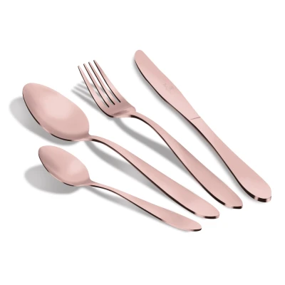 Berlingerhaus Sada příborů 24 ks Rosegold Metallic Line