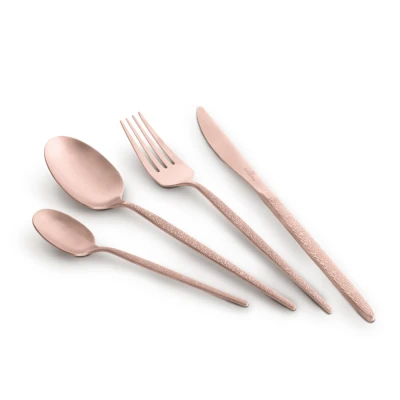 Berlingerhaus Sada příborů 24 ks satén Rosegold Metallic Line