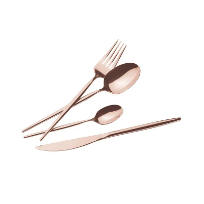 Berlingerhaus Sada příborů 24 ksRosegold Metallic Line
